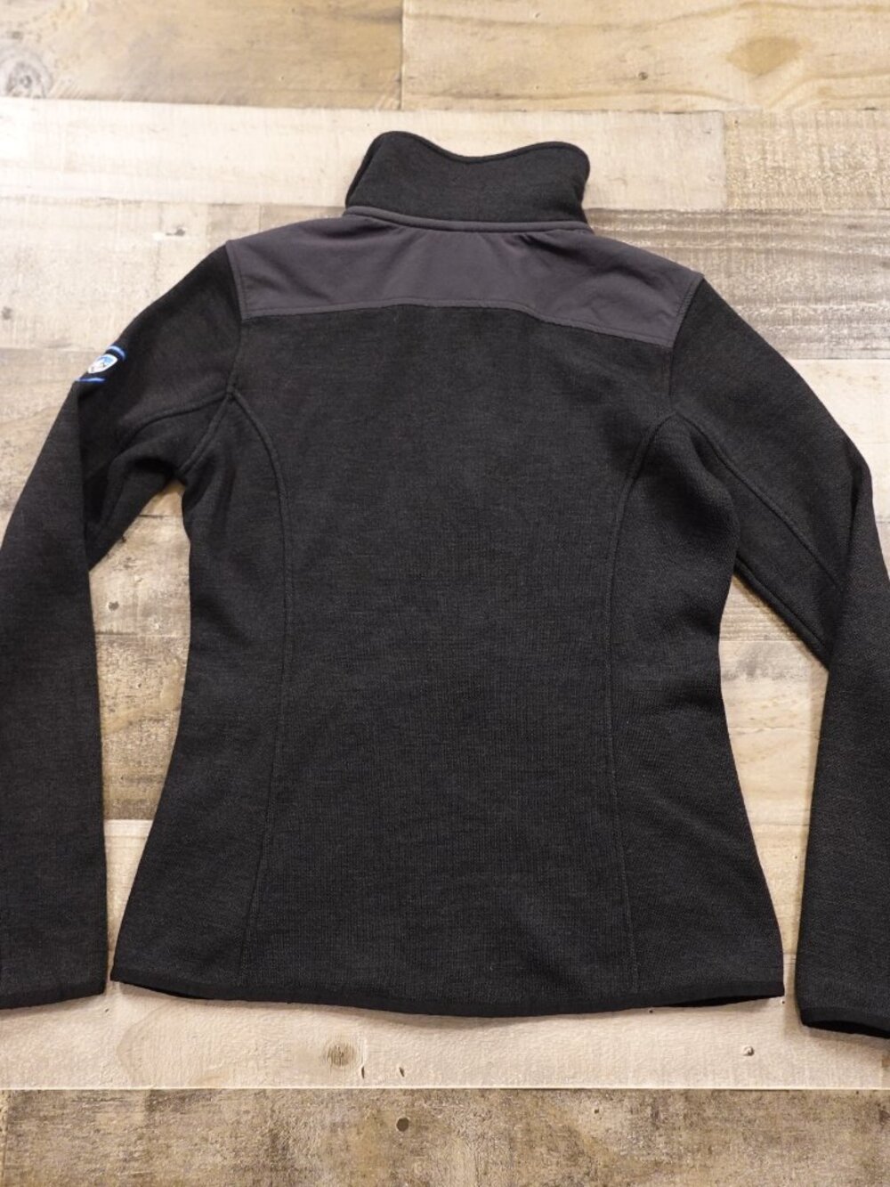 KÜHL Winterthur Full Zip Jacket Women’s Medium Black Wool Blend Outdoor - Picture 8 of 13